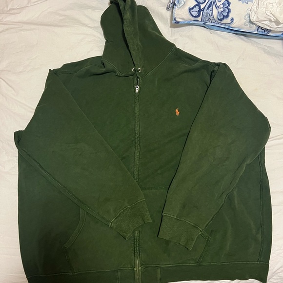 Ralph Lauren Other - Ralph Lauren Green Hoodie Jacket